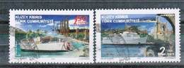 2010 - SHIPS AND BOATS  - CRUISING SHIPS - TURKISH CYPRIOT STAMPS - STAMPS - USED - Gebraucht