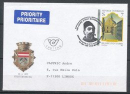 Autriche 1999  Entier Postal Enveloppe 1er Jour Avec Oblitération Spéciale Illustrée Ayant Circulé - Buste