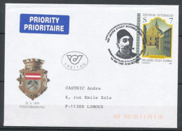 Autriche 1999  Entier Postal Enveloppe 1er Jour Avec Oblitération Spéciale Illustrée Ayant Circulé - Briefe