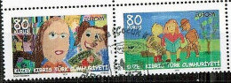 2010 - EUROPA  - CHILDREN PICTURES - TURKISH CYPRIOT STAMPS - STAMPS - USED - Gebruikt