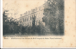 LEUZE  ETABLISSEMENT DES DAMES DE ST.FRANCOIS DE SALES . VUE D'INTERIEUR         2  SCANS - Leuze-en-Hainaut