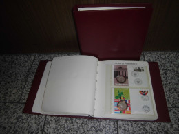 Sammlung 50 Numisbriefe Deutschland Bund In 2x Borek Ringbinder (51002) - Colecciones