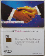 Telekom "Service" / ODS A 17 04.91 90.000 - A + AD-Series : Werbekarten Der Dt. Telekom AG