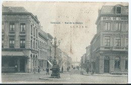 Tienen - Tirlemont - Rue De La Station - Hôtel De L'Industrie - 1907 - Tienen