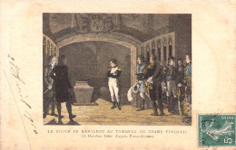 HISTOIRE - NAPOLEON - La Visite De Napoléon Au Tombeau Du Grand Frédéric - Carte Postale Ancienne - History