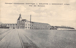 BELGIQUE - REMICOURT - Fabrique D'écrémeuses Centrifuges J Mélotte - Vue Des Bureaux - Carte Postale Ancienne - Remicourt