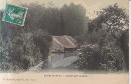 Saclas Lavoir Sur La Juine 1910 - Saclay