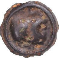 Monnaie, Séquanes, Potin Toc Au Cheval Petit Module, 60-50 BC, TB+, Potin - Gauloises