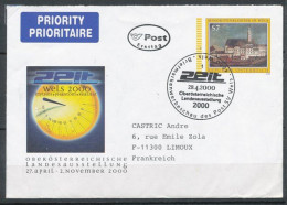 Autriche 2000  Entier Postal 1er Jour Avec Oblitération Illustée Concordante Ayant Circulé - Sobres