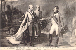 HISTOIRE - NAPOLEON - Entrevue De Napoléon Et François II Après La Bataille D'Austerlitz - Carte Postale Ancienne - Storia