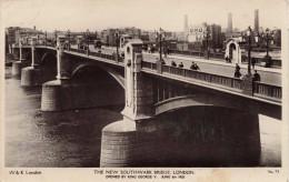 ROYAME UNI - W&K London - The New Southwark Bridge, London - Animé - Carte Postale Ancienne - Other & Unclassified