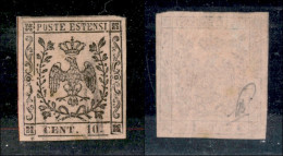 Antichi Stati Italiani - Modena - 1852 - 10 Cent (9) Usato (600) - Other & Unclassified