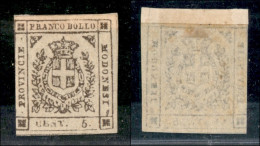 Antichi Stati Italiani - Modena - 1859 - 15 Cent (13) Senza Cifra 1 - Gomma Originale - Corto A Sinistra - Non Catalogat - Other & Unclassified