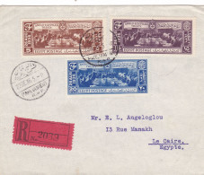 FDC Poststuk FDC 220 /222 - 1915-1921 Protettorato Britannico