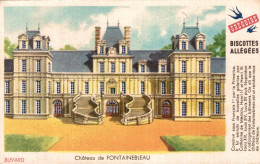 J2707 - BISCOTTES ALLÉGÉES - GRÈGOIRE - Château De FONTAINEBLEAU - Biscotti