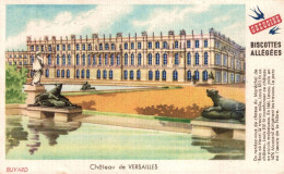 J2707 - BISCOTTES ALLÉGÉES - GRÈGOIRE - Château De VERSAILLES - Biscottes