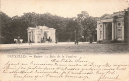 BELGIQUE - Bruxelles - Entrée Du Bois De La Cambre - Animé - Carte Postale Ancienne - Monumentos, Edificios