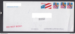 USA FLAGS REPUBLIC OF MACEDONIA  (008) - Covers & Documents