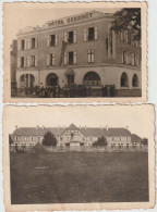 CLOHARS CARNOET LA MAIRIE ET LE GROUPE SCOLAIRE OCCUPES PAR LES ALLEMANDS 1940 PHOTO - Clohars-Carnoët