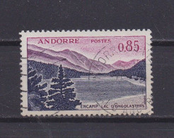 ANDORRE FRANCAIS 1961 TIMBRE N°163 OBLITERE PAYSAGE - Oblitérés