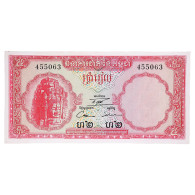 Billet, Cambodge, 5 Riels, KM:10a, SUP - Cambodge