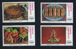 1994 TURKISH COUSINE - Unused Stamps