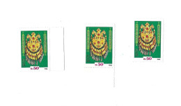 Collier.MNH,Neuf Sans Charnière. 3 Exemplaires. - Turkmenistán