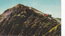 Summit Of Mount Snowden, North Wales - Used Postcard - Stamped 1966 - UK10 - Other & Unclassified