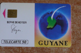 Phonecard, Télécarte, Guyane Sophie De Keyser - Non Classificati