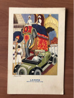 LAMPO BENZINA SUPERIORE ILLUSTRATA DA NANNI  1927 - Nanni