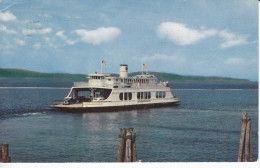 Carte Postal (123275) M.V. Adirondack Ferry On Lake Champlain 25 X 1965 Timbre 3c CDN Avec écriture - Adirondack