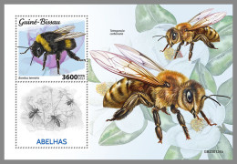 GUINEA BISSAU 2023 MNH Bees Bienen Abeilles S/S - OFFICIAL ISSUE - DHQ2330 - Abeilles