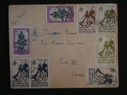 BW17 AOF  SOUDAN BELLE LETTRE 1945 PAR AVION A  PARIS FRANCE +AFF. INTERESSANT++ - Lettres & Documents