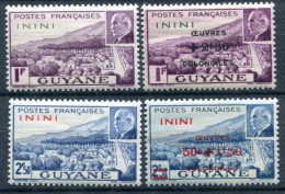 Inini                             51/52 *- 57/58 * - Unused Stamps