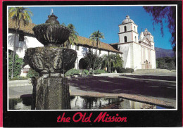 U.S.A. - SANTA BARBARA - THE OLD MISSION - VIAGGIATA 1989 - Santa Barbara