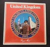 UNITED KINGDOM 1985 GREAT BRITAIN BU SET – ORIGINAL - GRAN BRETAÑA GB - Nieuwe Sets & Proefsets