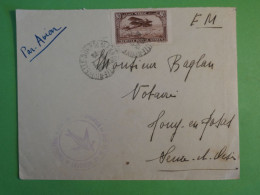 BW17  MAROC   BELLE  LETTRE  FM TIRAILLEURS    1930 MEKNES   A  JOUY  FRANCE  +AFF. INTERESSANT+++ - Airmail