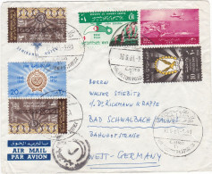 EGITTO - STORIA POSTALE - BUSTA VIAGGIATA  PER GERMANY - 1965 - Andere & Zonder Classificatie