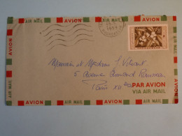 BW17  MADAGASCAR   BELLE  LETTRE   1959 TANANA . A   PARIS FRANCE  +AFF. INTERESSANT+++ - Cartas & Documentos