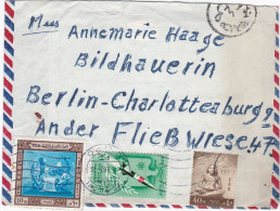 EGITTO - STORIA POSTALE - BUSTA VIAGGIATA  PER GERMANY - 1962 - Other & Unclassified