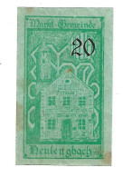 **notgeld   Austria Neulengbach 20 Heller  659a - Autriche