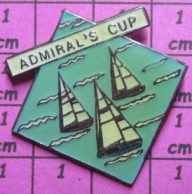 720 Pin's Pins / Beau Et Rare / SPORTS / VOILE VOILIER ADMIRAL'S CUP - Voile