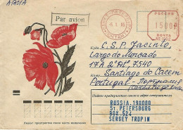 Russia Federation - Circulated Letter - St. Petersburg To Portugal - Cartas & Documentos