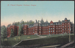 PORTLAND Oregon St. Vincent Hospital Ca. 1910 - Portland