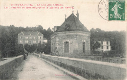 MONTSAUCHE : LE LAC DE SETTONS - LA CHAMBRE DE MANOEUVRES ET LA MAISON DU GARDE - Montsauche Les Settons