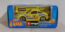 I116285 BURAGO 1/43 Serie Street Fire - Porsche 911 GT3 Cup - Box - Burago