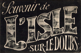 J2707 - SOUVENIR De L'ISLE Sur Le DOUBS - D25 - Isle Sur Le Doubs