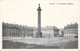 FRANCE - 75 - PARIS - La Colonne Vendôme - Carte Postale Ancienne - Otros Monumentos