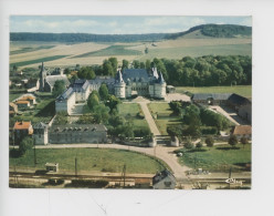 Mesnières En Bray : Vue Aérienne Du Château (cp Vierge N°4722 Combier) - Mesnières-en-Bray