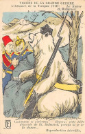 Thème Politique Satyrique  D'Ostoya Satyrique Caricature Allemagne Germany  Guillaume II . Ours   (voir Scan) - Satirical